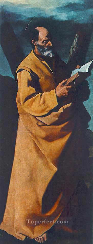 使徒聖アンドリュー・バロック フランシスコ・スルバロン油絵